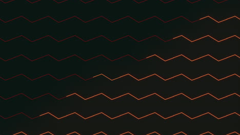 Bold-black-and-red-zigzag-pattern-on-a-dark-canvas