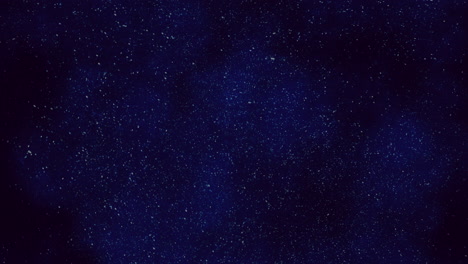 Noche-Estrellada-Un-Cielo-Azul-Oscuro-Salpicado-De-Brillantes-Motas-Blancas