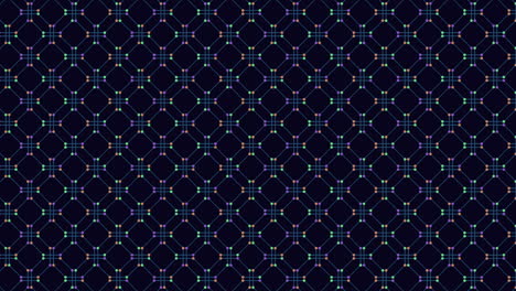 Grid-of-blue-and-purple-dot-pattern