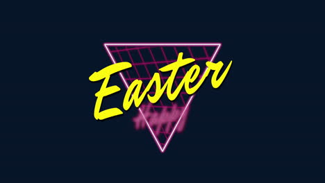 Neon-Easter-triangle-shines-with-happy-vibes