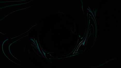 Mysterious-swirling-blue-and-black-abstract-design