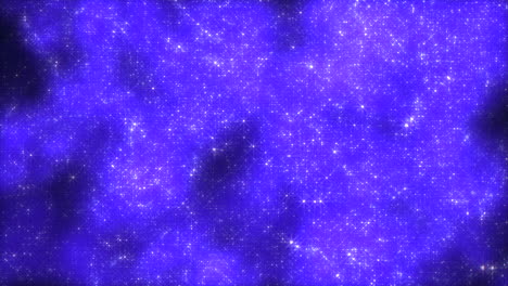 Blau-weißer-Abstrakter-Hintergrund-Mit-Verstreuten-Sternen