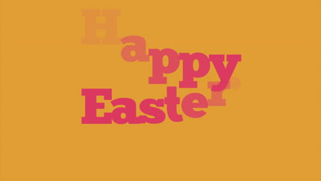 Feiern-Sie-Ostern-Mit-Fröhlichem-Rosa-Schriftzug-Auf-Einem-Leuchtend-Gelben-Hintergrund