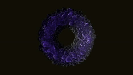 Violettes-Licht-Strahlt-Vom-Kreisförmigen-Zentrum-Aus