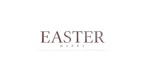 Feiertagsfreude-Frohe-Ostern-Logo-Feiern-Freudige-Traditionen