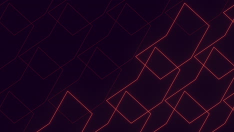 Misterioso-Diseño-Geométrico-Negro-Y-Rojo-Con-Patrón-De-Diamantes-Y-Líneas-Intrigantes