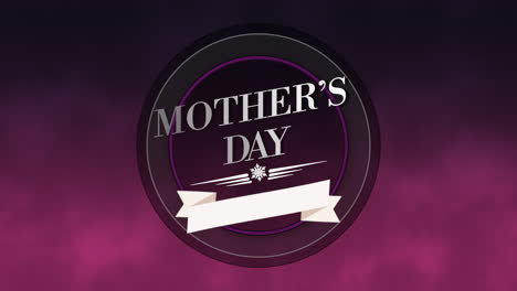 Elegant-Mothers-Day-logo-with-purple-and-pink-gradient-background-and-white-ribbon