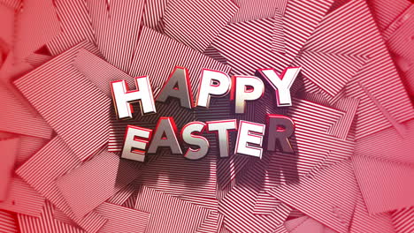 Modern-Easter-design-red-striped-background-with-Happy-Easter-in-diagonal-red-letters