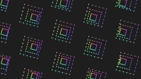 Colorful-checkerboard-pattern-repeating-in-seamless-grid