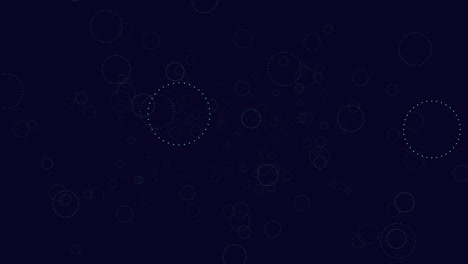 Enigmatic-night-floating-circles-adorn-the-dark-canvas