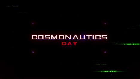 Tag-Der-Kosmonautik---Futuristisches-Neonschild-In-Leuchtenden-Farben-Beleuchtet