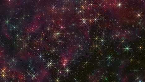 Impresionante-Escena-Espacial-Estrellas-Radiantes-Y-Nebulosas-Brillantes-Iluminan-El-Cosmos