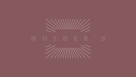 Retro-chic-Mothers-Day-logo-shines-with-sunburst-and-vintage-vibes