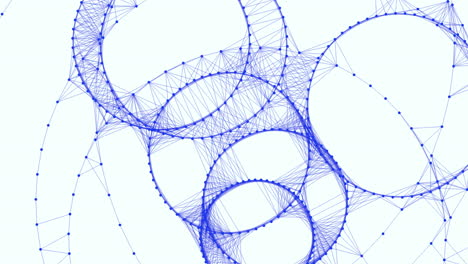 Líneas-Circulares-Azules-Un-Diseño-Intrincado-Y-Conectado