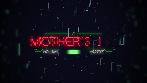 Vibrant-neon-Mothers-Day-sign-with-futuristic-glow-effects