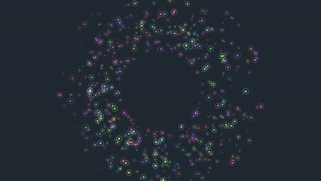 Vibrant-spiral-circle-with-colorful-dots