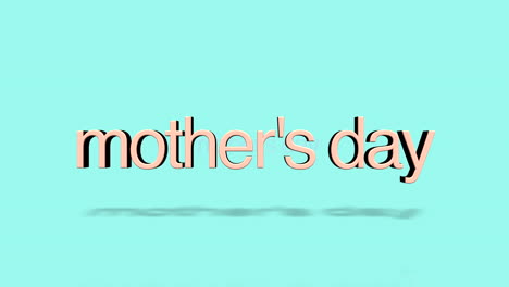 Feiern-Sie-Den-Muttertag-Mit-Lebendigem-3D-Text-Auf-Einem-Ruhigen-Blauen-Hintergrund