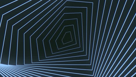 Atemberaubendes-3D-Labyrinth-Mit-Durchscheinenden-Blauen-Linien,-Die-Ein-Zickzackmuster-Bilden