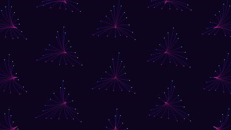 Futuristic-purple-dot-pattern-on-black-background