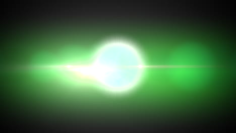 Space-Day-text-with-radiant-green-light-illuminates-dark-background