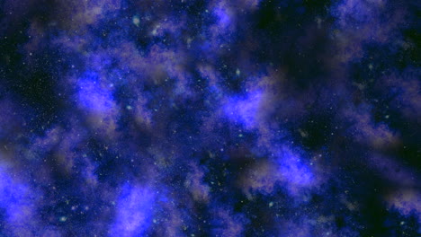 Sereno-Cielo-Nocturno-Fondo-Azul-Y-Negro-Con-Estrellas-Y-Nubes