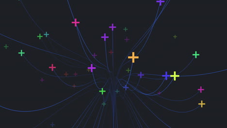 Vibrant-interconnected-network-revealed-a-colorful-web-of-relationships