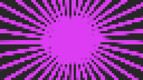 Diseño-Pixelado-Púrpura-Abstracto-Con-Líneas-Diagonales