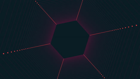 Patrón-Hexagonal-En-Zigzag-Rojo-Y-Azul-Audaz