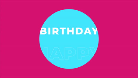 Blue-bordered-circle-with-Happy-Birthday-text-on-pink-background