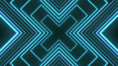 Abstraktes-Neon-X-Muster-Für-Futuristisches-Design