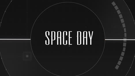 Space-Day-text-with-HUD-circles-on-digital-screen