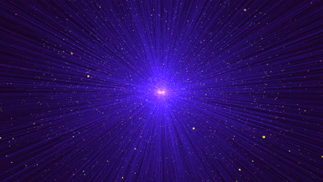 Cielo-Nocturno-Estrellado-Con-Fondo-Violeta-Claro-Y-Azul-Centrado-Con-Estrellas-Y-Rayas