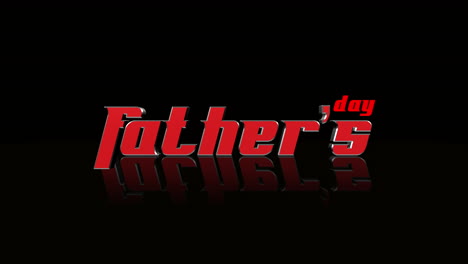 Reflective-and-bold-Fathers-Day-logo-shines-in-red