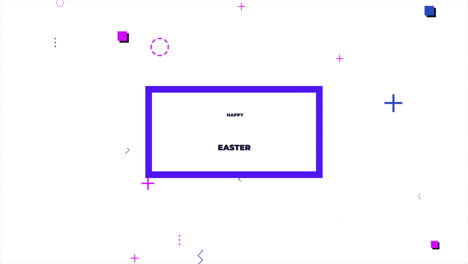 Elegante-Frohe-Ostern-Grafik-In-Auffälligen-Lila-Und-Blauen-Buchstaben-Auf-Einem-Sauberen-Weißen-Hintergrund