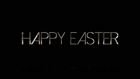 Modern-minimalistic-Happy-Easter-golden-outlined-words-on-black-background