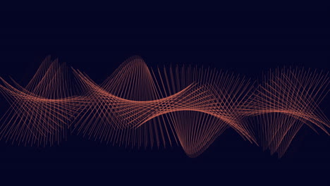 Orange-zigzag-sound-wave-representation