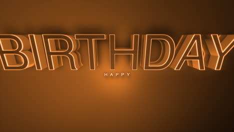Monochrome-Happy-Birthday-on-dark-orange-gradient