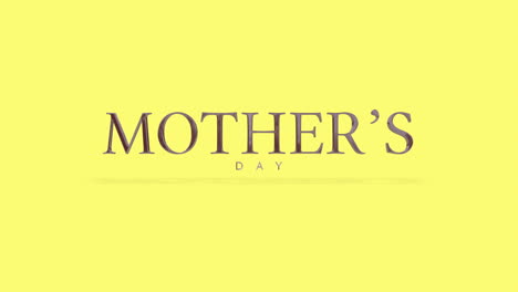 Unvergesslicher-Muttertag-Text-Weiße-Gestapelte-Buchstaben-Auf-Gelbem-Hintergrund