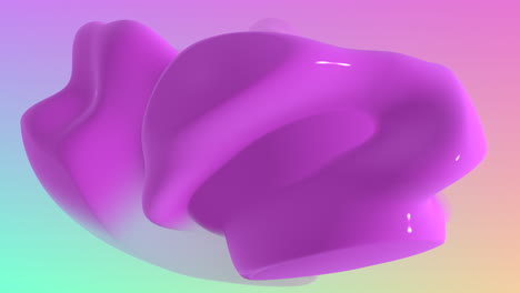 Fesselnde-3D-Illustration-Einer-Violetten-Flüssigkeit,-Die-Aus-Einem-Behälter-Fließt
