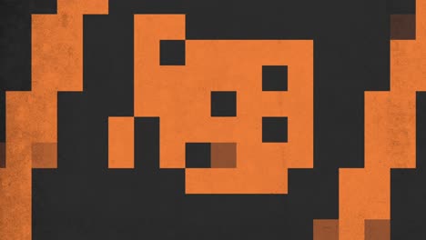 Pixelated-smiling-face-with-orange-features