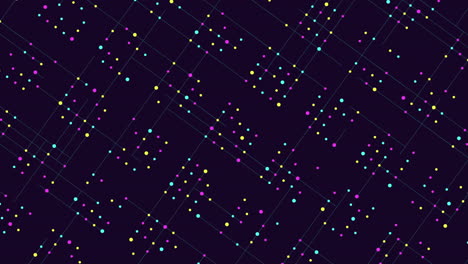 Colorful-grid-of-dots-on-dark-background