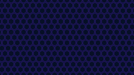 Patrón-Hexagonal-Geométrico-En-Imagen-Repetida-Azul-Oscuro-Y-Violeta