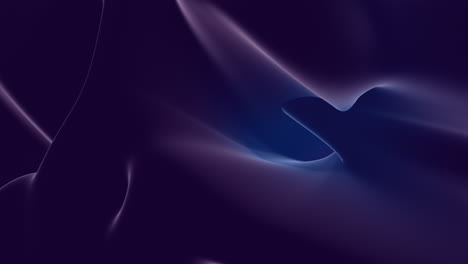 Obra-De-Arte-Digital-Abstracta-Azul-Y-Violeta-Arremolinada