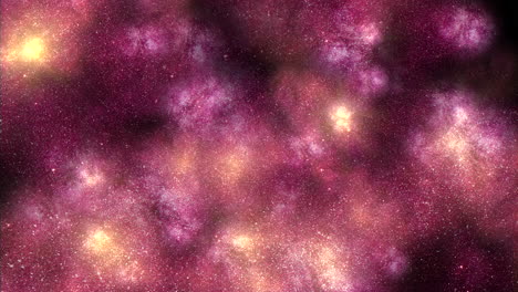 Nebulosa-Estrellada-De-Color-Púrpura-Y-Rosa,-Un-Hermoso-Remanente-Cósmico