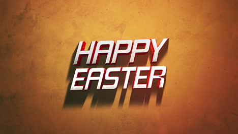 Celebrating-easter-with-joy-3d-paper-letters-spelling-happy-easter-on-brown-background