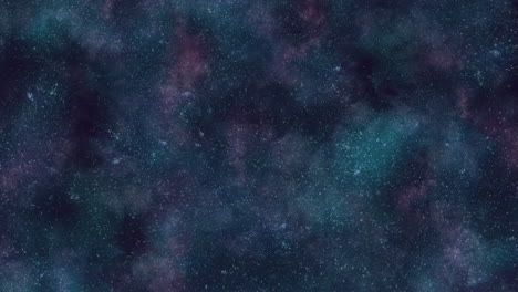 Faszinierender-Weltraumhintergrund-Mit-Blauen-Und-Violetten-Sternen-Und-Nebeln