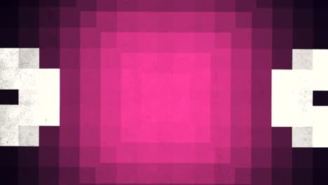 Pixelig-Rosa-Und-Weiß-Schachbrett-Gitter-Moderne-Abstrakte-Digitale-Grafik