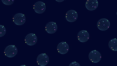 Colorful-circles-seamless-pattern-on-dark-background