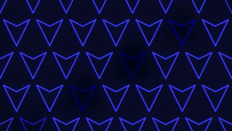 Modern-blue-zigzag-pattern-of-triangles