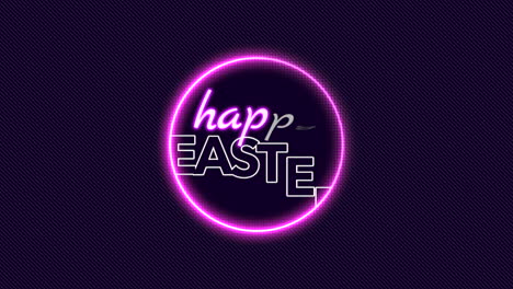 Vibrant-easter-neon-sign-shines-Happy-Easter-in-purple-on-a-black-night